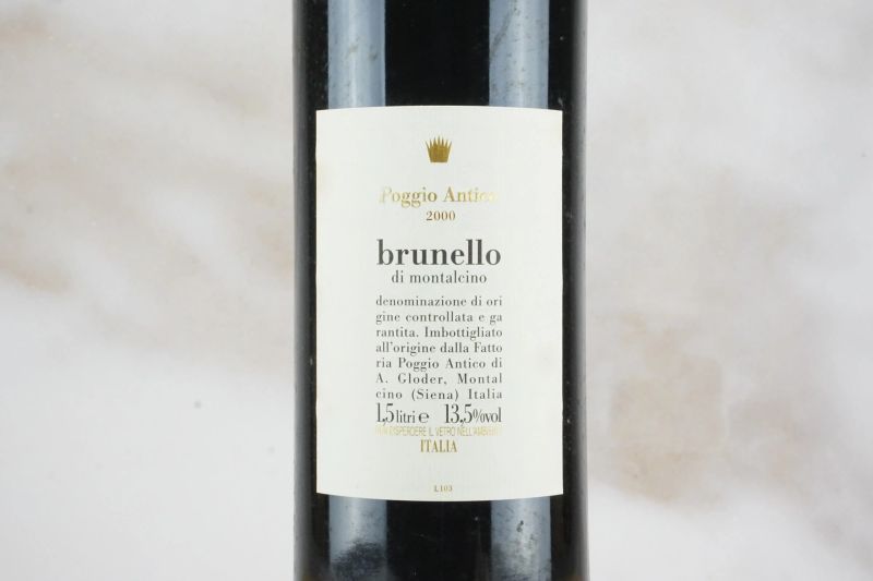 Brunello di Montalcino Poggio Antico 2000  - Auction Smart Wine 2.0 | Online Auction - Pandolfini Casa d'Aste