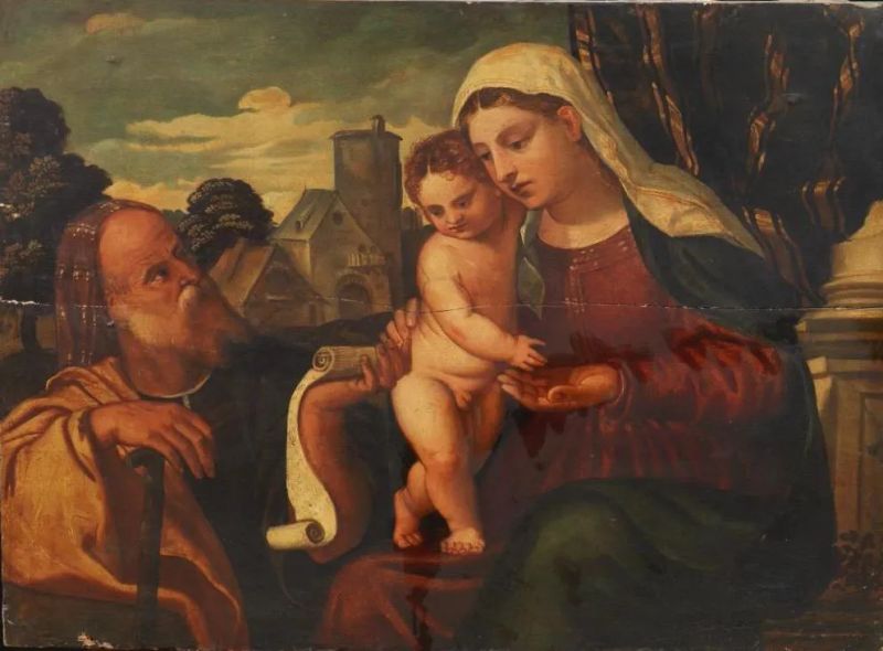      Attribuito a Polidoro da Lanciano   - Auction TIMED AUCTION | OLD MASTER PAINTINGS - Pandolfini Casa d'Aste
