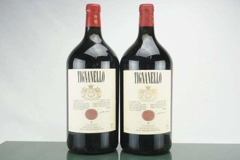 Tignanello Antinori 1996  - Asta L'Essenziale - Vini Italiani e Francesi da Cantine Selezionate - Pandolfini Casa d'Aste