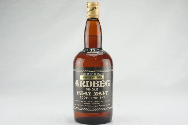 Ardbeg 1963  - Auction From Red to Gold - Whisky and Collectible Spirits - Pandolfini Casa d'Aste