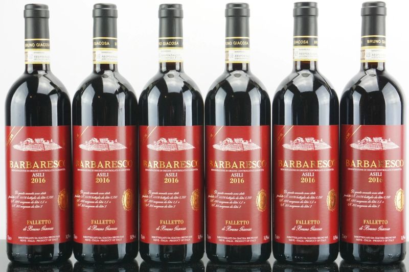 Barbaresco Asili Riserva Etichetta Rossa Bruno Giacosa 2016  - Auction AS TIME GOES BY | Fine and Rare Wine - Pandolfini Casa d'Aste