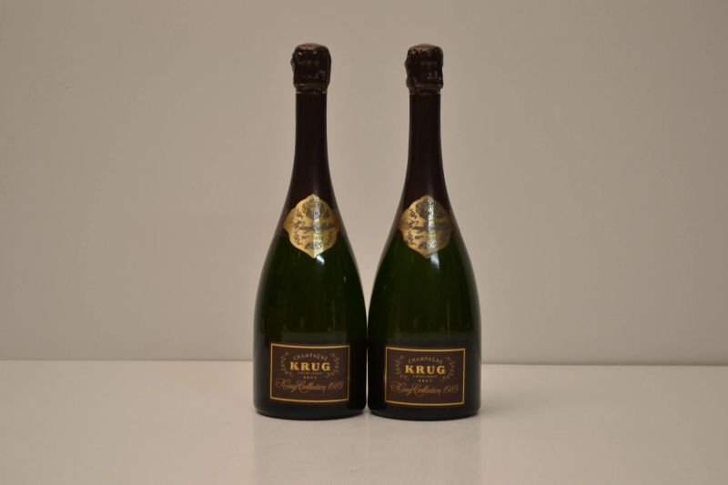 Krug Collection 1985  - Auction An Extraordinary Selection of Finest Wines from Italian Cellars - Pandolfini Casa d'Aste