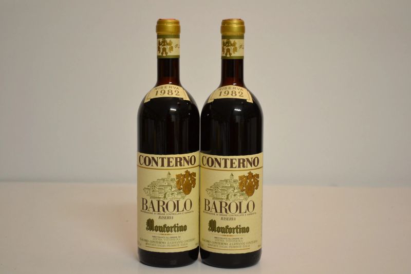 Barolo Monfortino Riserva Giacomo Conterno 1982  - Auction A Prestigious Selection of Wines and Spirits from Private Collections - Pandolfini Casa d'Aste