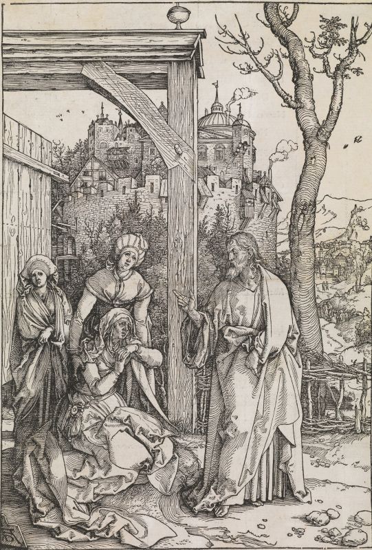 Albrecht Dürer                                                                 - Asta Opere su carta: disegni, dipinti e stampe dal secolo XV al XIX - Pandolfini Casa d'Aste