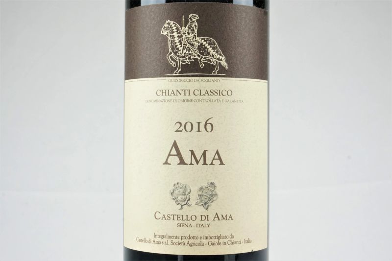      Chianti Classico Ama Castello di Ama 2016   - Asta ASTA A TEMPO | Smart Wine & Spirits - Pandolfini Casa d'Aste