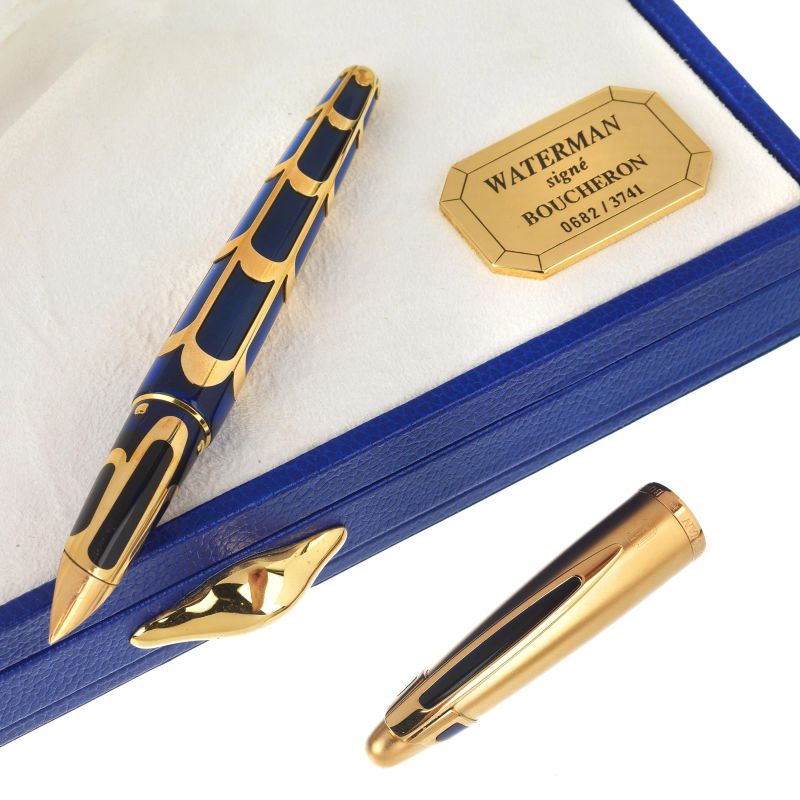 WATERMAN EDSON BOUCHERON EDIZIONE LIMITATA PENNA STILOGRAFICA N. 0682/3741  - Asta ASTA A TEMPO | PENNE DA COLLEZIONE - Pandolfini Casa d'Aste