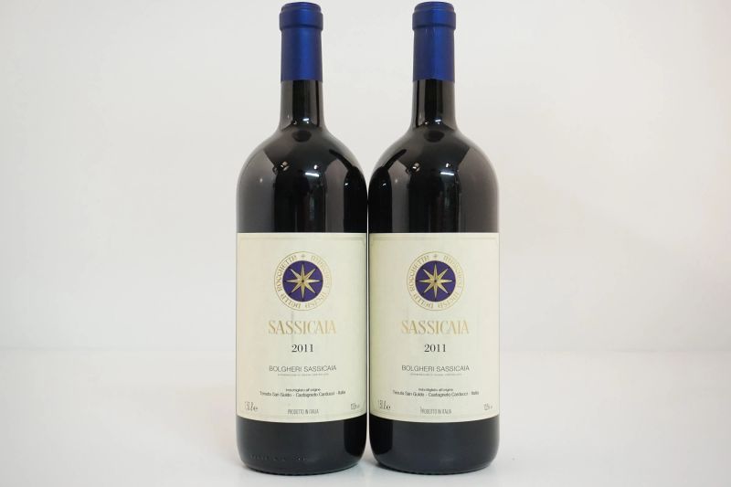 Sassicaia Tenuta San Guido 2011  - Auction FINE WINES AND SPIRITS - Pandolfini Casa d'Aste