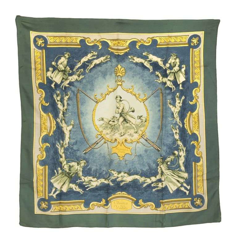 



HERMES SILK SCARF CHIENS ET VALETS  - Auction VINTAGE: BAGS AND ACCESSORIES FROM HERMES, LOUIS VUITTON AND OTHER GREAT MAISONS - Pandolfini Casa d'Aste