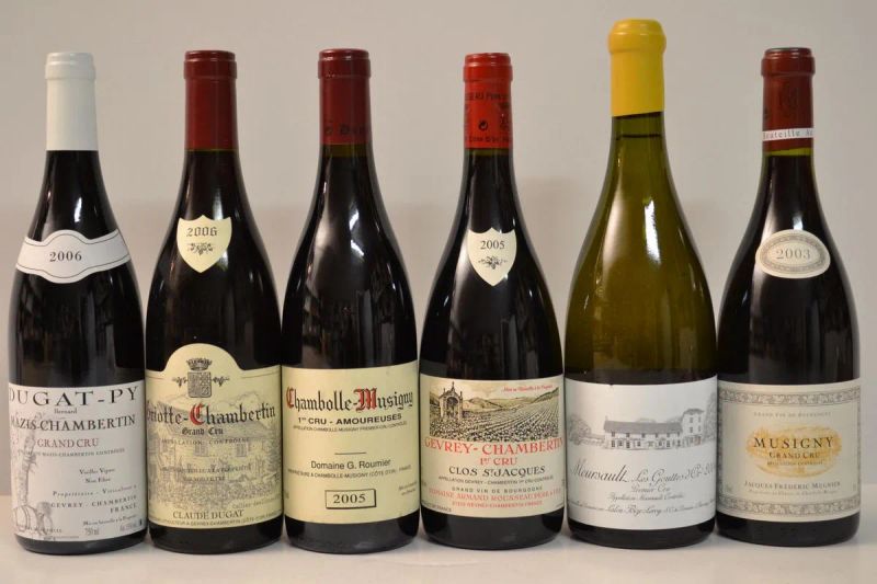 Selezione Borgogna  - Asta Vini e distillati da collezione da cantine selezionate - Pandolfini Casa d'Aste
