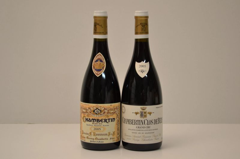 Selezione Domaine Armand Rousseau 2005  - Asta Una Eccezionale Selezione di Vini e Distillati Internazionali da Collezioni Private - Pandolfini Casa d'Aste