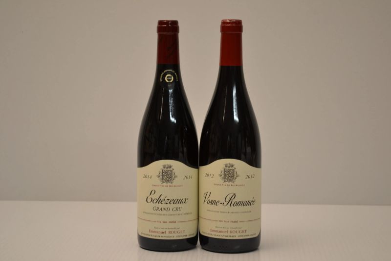 Selezione Domaine Emmanuel Rouget  - Auction An Extraordinary Selection of Finest Wines from Italian Cellars - Pandolfini Casa d'Aste