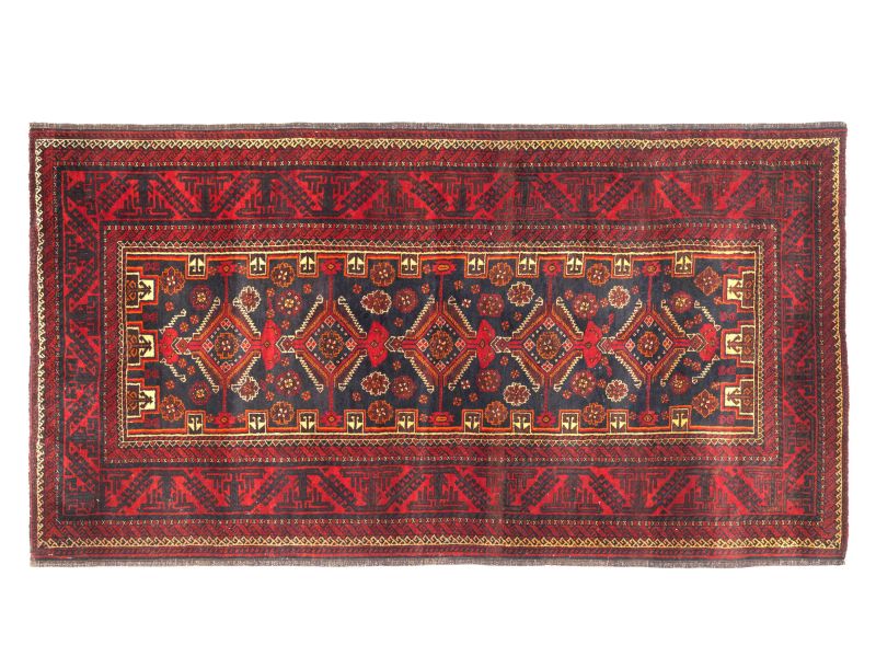      TAPPETO BALUCH, AFGHANISTAN, 1950   - Auction Online Auction | Furniture, Works of Art and Paintings from Veneta propriety - Pandolfini Casa d'Aste