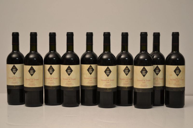 Guado al Tasso Antinori 2000  - Auction An Extraordinary Selection of Finest Wines from Italian Cellars - Pandolfini Casa d'Aste