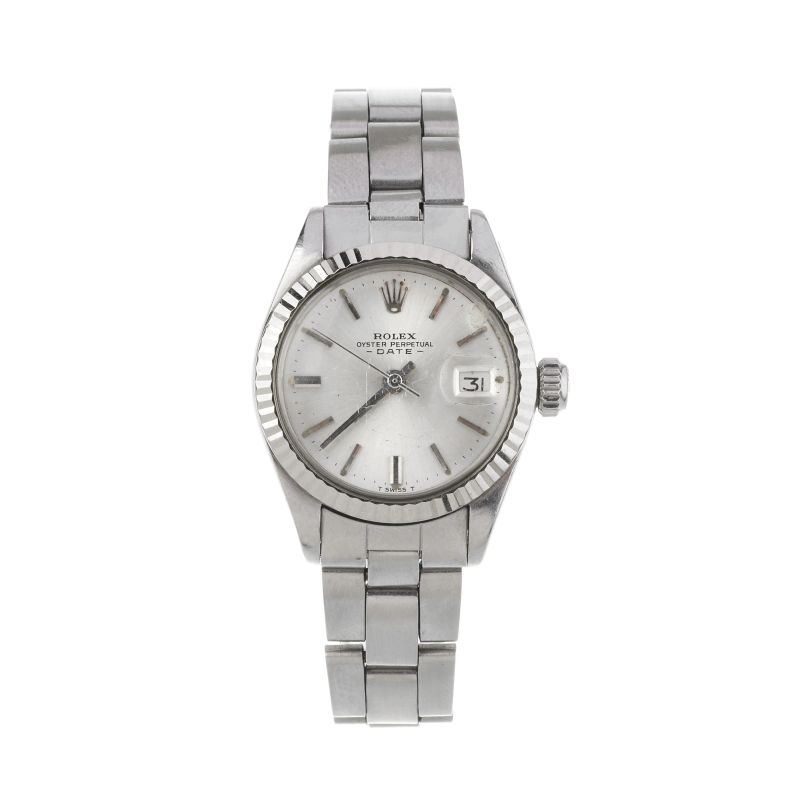 Rolex : ROLEX DATE LADY REF. 6917 N. 29255XX ANNO 1972  - Asta OROLOGI E PENNE - Pandolfini Casa d'Aste