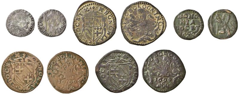ALESSANDRO VIII (PIETRO OTTOBONI 1689 - 1691), 5 MONETE  - Auction Collectible coins and medals. From the Middle Ages to the 20th century. - Pandolfini Casa d'Aste