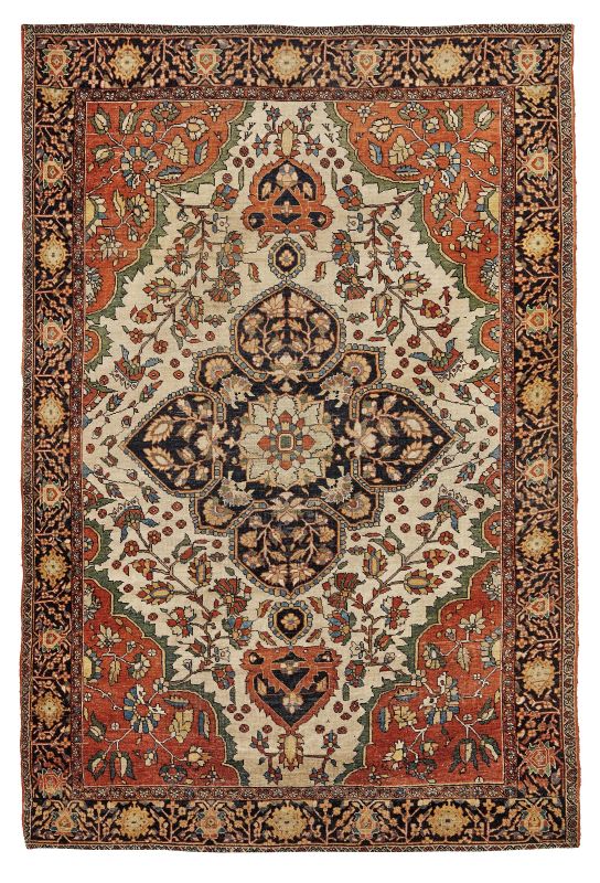 A SARUK FARAHAN RUG, PERSIA, 1850  - Auction ONLINE AUCTION | RUGS - Pandolfini Casa d'Aste