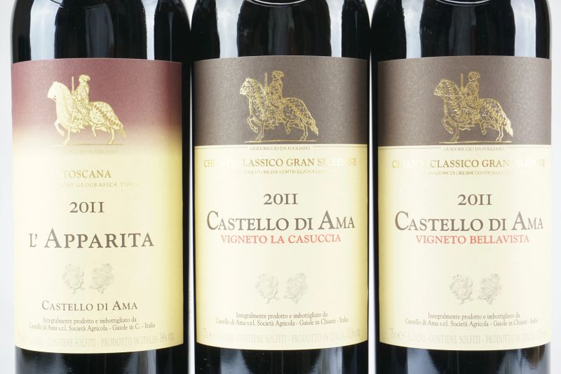     Selezione Castello di Ama 2011   - Asta ASTA A TEMPO | Smart Wine & Spirits - Pandolfini Casa d'Aste