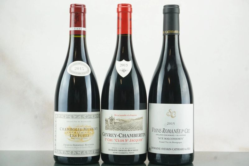 Selezione Borgogna 2015  &nbsp;&nbsp;&nbsp;  - Auction LA RAFFINATEZZA DELLA COMPLESSITA' - Fine and Rare Wine - Pandolfini Casa d'Aste
