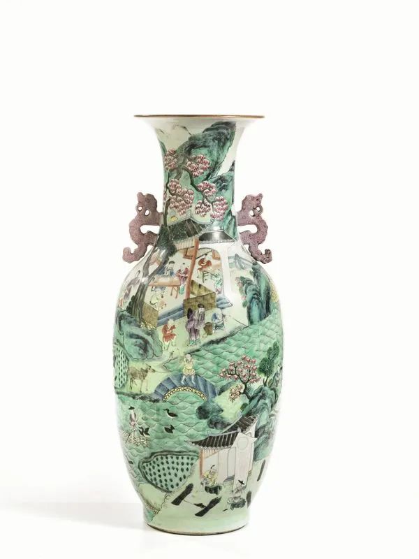 VASO, CINA, SEC. XIX  - Auction Asian Art - Pandolfini Casa d'Aste
