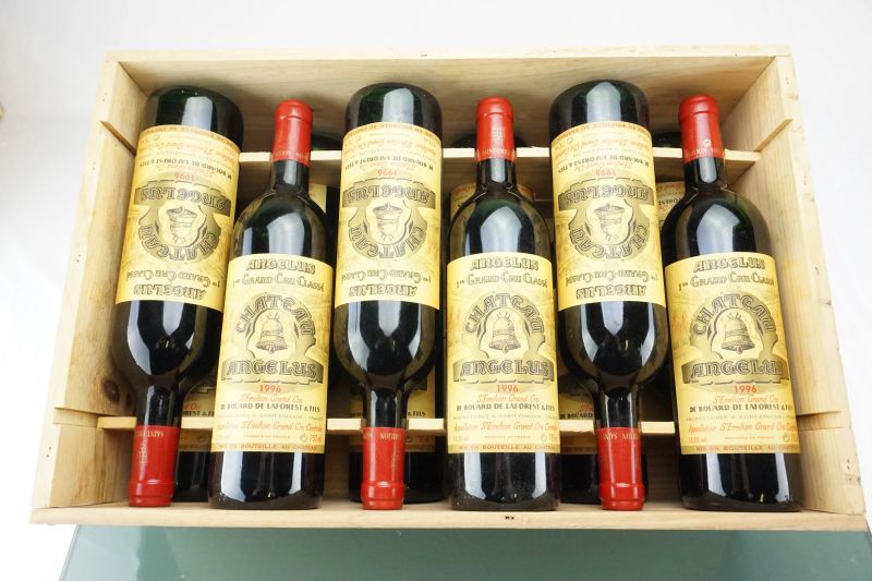 Ch&acirc;teau Angelus 1996  - Auction L'Essenziale - Fine and Rare Wine - Pandolfini Casa d'Aste