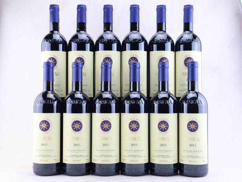 



Sassicaia Tenuta San Guido 2015  - Asta ALCHIMIA - Vini Pregiati e da Collezione - Pandolfini Casa d'Aste