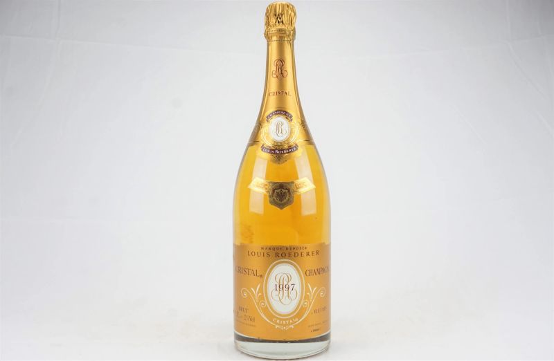      Cristal Louis Roederer 1997   - Auction Il Fascino e l'Eleganza - A journey through the best Italian and French Wines - Pandolfini Casa d'Aste