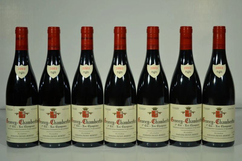 Gevrey-Chambertin Les Champeaux Premier Cru Domaine Denis Mortet 2003  - Auction Finest and Rarest Wines - Pandolfini Casa d'Aste