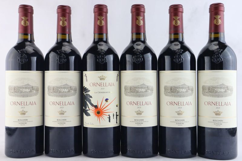 



Ornellaia 2021   - Asta La Joie du Vin - Vini Pregiati e da Collezione - Pandolfini Casa d'Aste