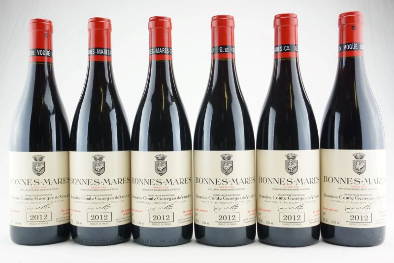 Bonnes Mares Domaine Comte Georges de Vog&uuml;&eacute; 2012  - Auction THE SIGNIFICANCE OF PASSION - Fine and Rare Wine - Pandolfini Casa d'Aste