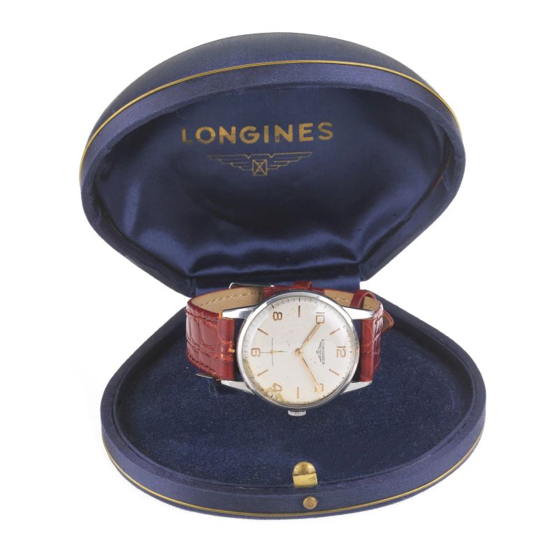 Longines :      LONGINES REF. 8888 N. 12261XXX ANNI '60    - Auction TIMED AUCTION | WATCHES AND PENS - Pandolfini Casa d'Aste