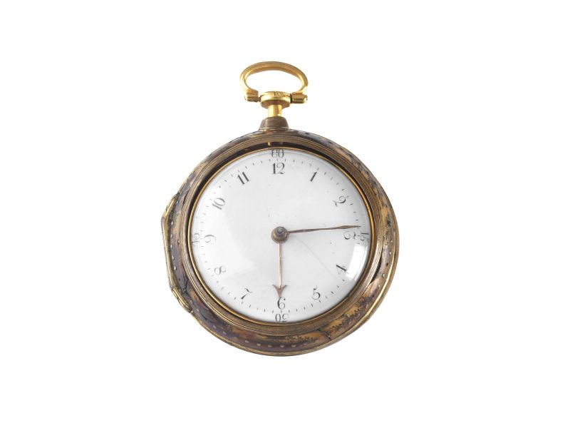 OROLOGIO DA TASCA R. SPANNER LONDON IN ORO GIALLO E CORNO N.5574  - Auction TIMED AUCTION | Jewels, watches and silver - Pandolfini Casa d'Aste