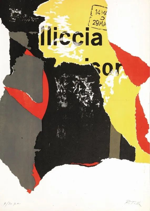 MIMMO ROTELLA  - Auction Time Auction | Modern and Contemporary Art - Pandolfini Casa d'Aste