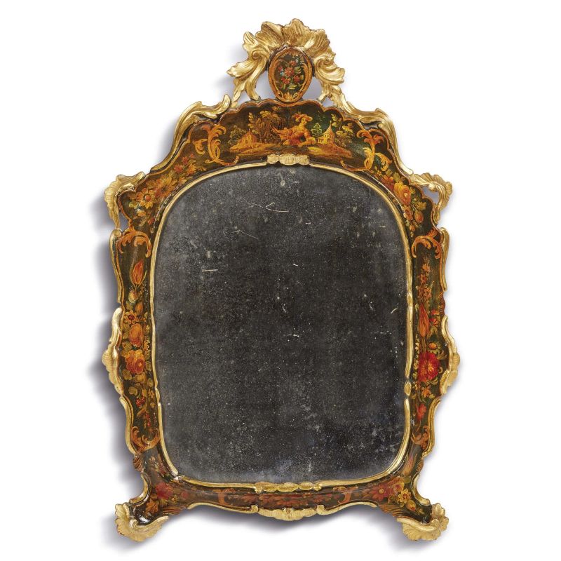 A VENETIAN MIRROR, 18TH CENTURY  - Auction furniture and works of art - Pandolfini Casa d'Aste