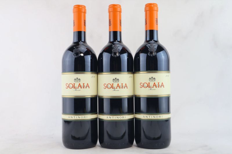



Solaia Antinori 2016  - Asta La Joie du Vin - Vini Pregiati e da Collezione - Pandolfini Casa d'Aste