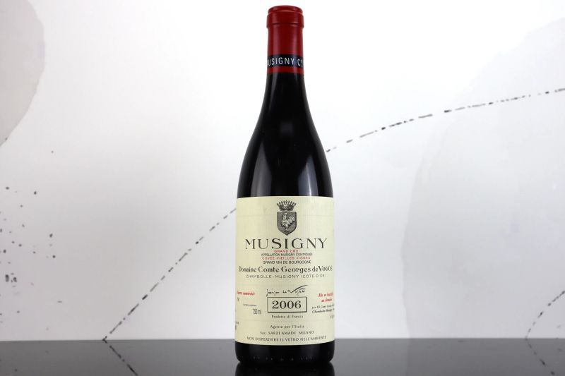 



Musigny Vieilles Vignes Domaine Comte Georges de Vog&uuml;&eacute; 2006  - Asta FORMA - Vini Pregiati e da Collezione - Pandolfini Casa d'Aste