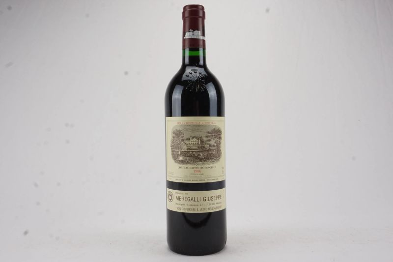      Ch&acirc;teau Lafite Rothschild 1996   - Auction The Art of Collecting - Italian and French wines from selected cellars - Pandolfini Casa d'Aste