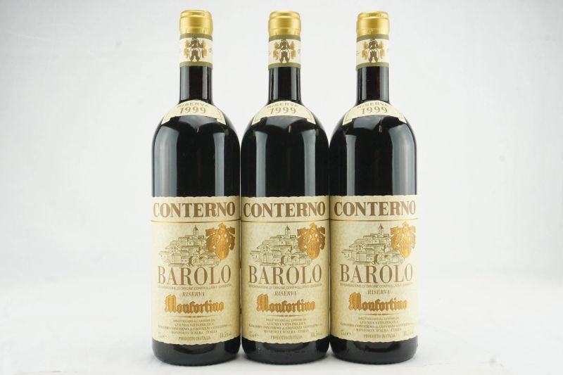 Barolo Monfortino Riserva Giacomo Conterno 1999  - Auction THE SIGNIFICANCE OF PASSION - Fine and Rare Wine - Pandolfini Casa d'Aste