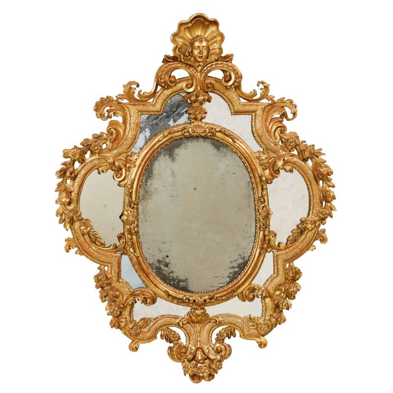 A CENTRAL ITALY MIRROR, 18TH/19TH CENTURY  - Auction INTERNATIONAL FINE ART - Pandolfini Casa d'Aste