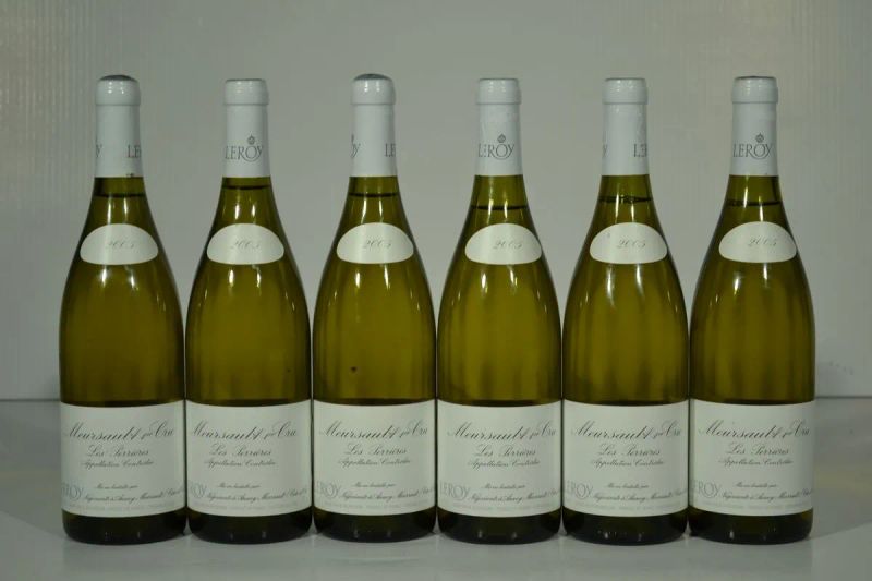 Meursault Les Perrieres Premier Cru Domaine Leroy Negociant 2005  - Auction Finest and Rarest Wines - Pandolfini Casa d'Aste