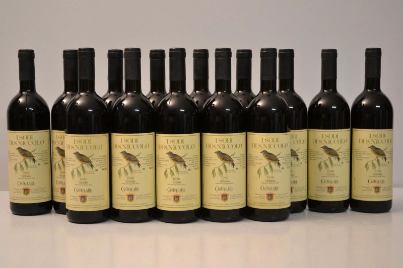 I Sodi di San Niccol&ograve; Castellare di Castellina 1998  - Asta L'Eccellenza dei Vini Italiani ed Esteri da Cantine selezionate - Pandolfini Casa d'Aste