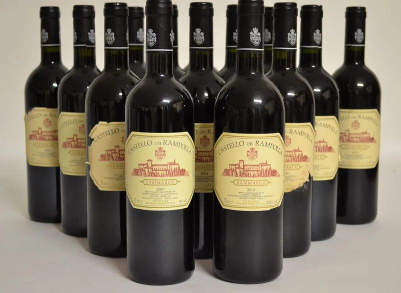 Sammarco Castello dei Rampolla                                              - Auction The passion of a life. A selection of fine wines from the Cellar of the Marcucci. - Pandolfini Casa d'Aste