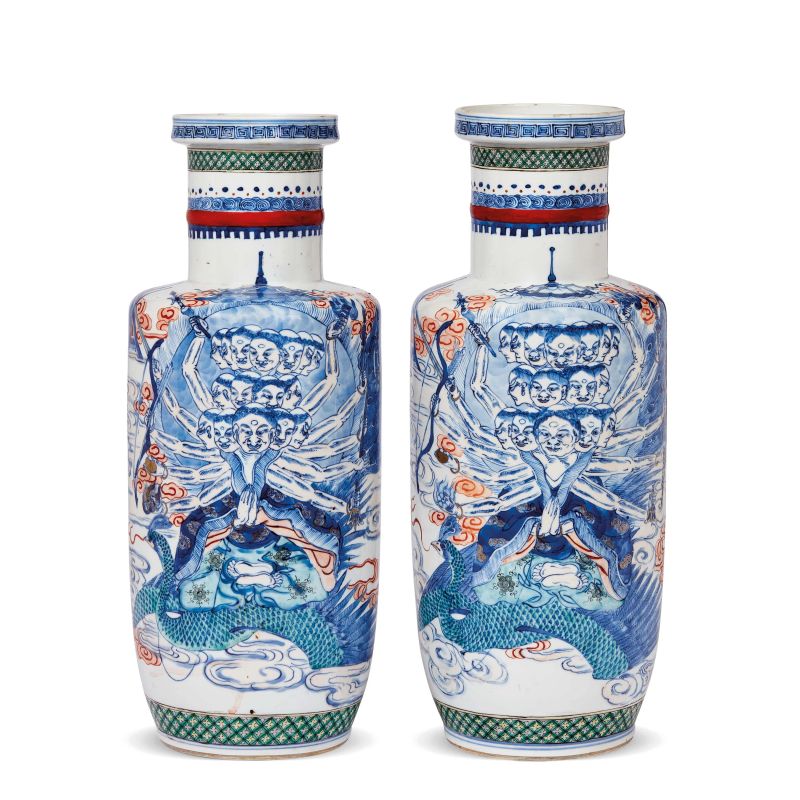 



COPPIA DI VASI, CINA, DINASTIA QING, SEC. XIX  - Asta Arte Orientale | 东方艺术 - Pandolfini Casa d'Aste