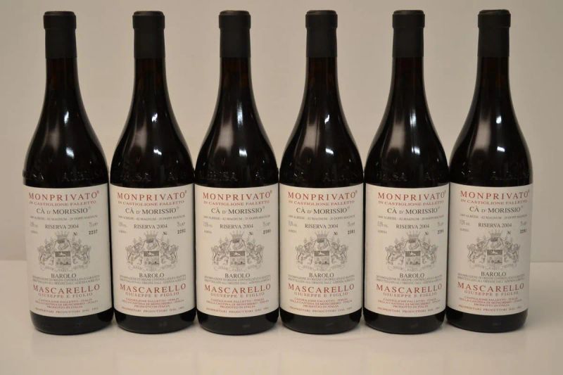 Barolo Monprivato C&agrave; d&rsquo;Morissio Riserva Giuseppe Mascarello 2004  - Asta Vini Pregiati e una Straordinaria Selezione dalla Cantina Storica di Masseto - Pandolfini Casa d'Aste