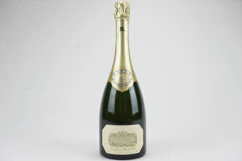      Krug Clos du Mesnil 1990   - Auction Il Fascino e l'Eleganza - A journey through the best Italian and French Wines - Pandolfini Casa d'Aste