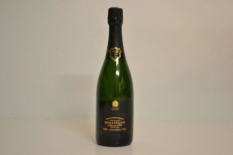 Bollinger Vielles Vignes Fran&ccedil;aises 2000  - Asta Una Prestigiosa Selezione di Vini e Distillati da Collezioni Private - Pandolfini Casa d'Aste