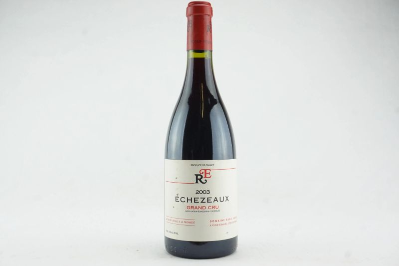 &Eacute;ch&eacute;zeaux Domaine Rene Engel 2003  - Auction THE SIGNIFICANCE OF PASSION - Fine and Rare Wine - Pandolfini Casa d'Aste