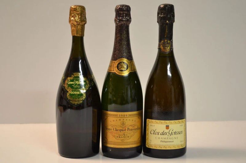 Selezione Champagne 1989  - Asta Vini da Collezione da Importanti Cantine Private Italiane - Pandolfini Casa d'Aste