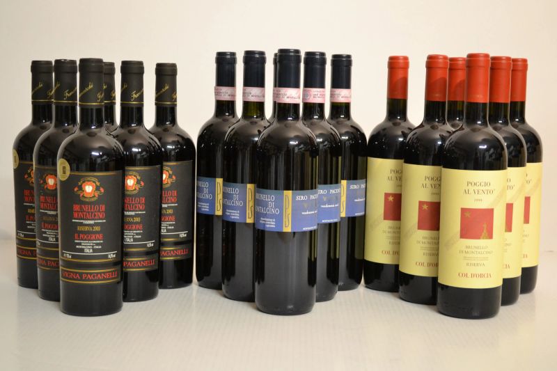Selezione Brunello di Montalcino  - Asta Una Prestigiosa Selezione di Vini e Distillati da Collezioni Private - Pandolfini Casa d'Aste