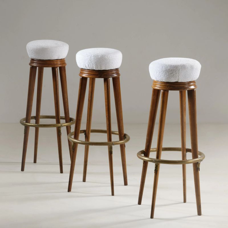



TRE SGABELLI  - Asta DESIGN E ARTI DECORATIVE DEL '900 - Pandolfini Casa d'Aste