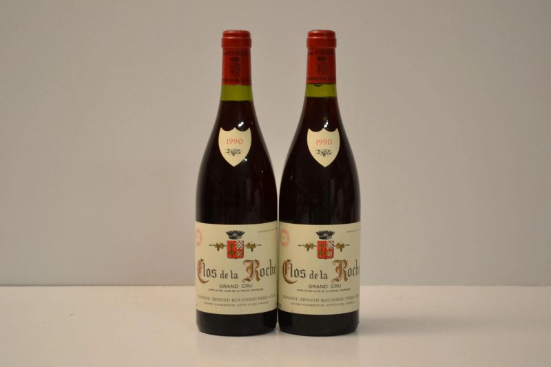 Clos de la Roche Domaine Armand Rousseau 1990  - Auction the excellence of italian and international wines from selected cellars - Pandolfini Casa d'Aste